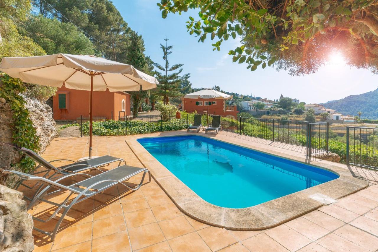Wunderschöne ruhige Finca mit Pool in Galilea Galilea  Exterior foto