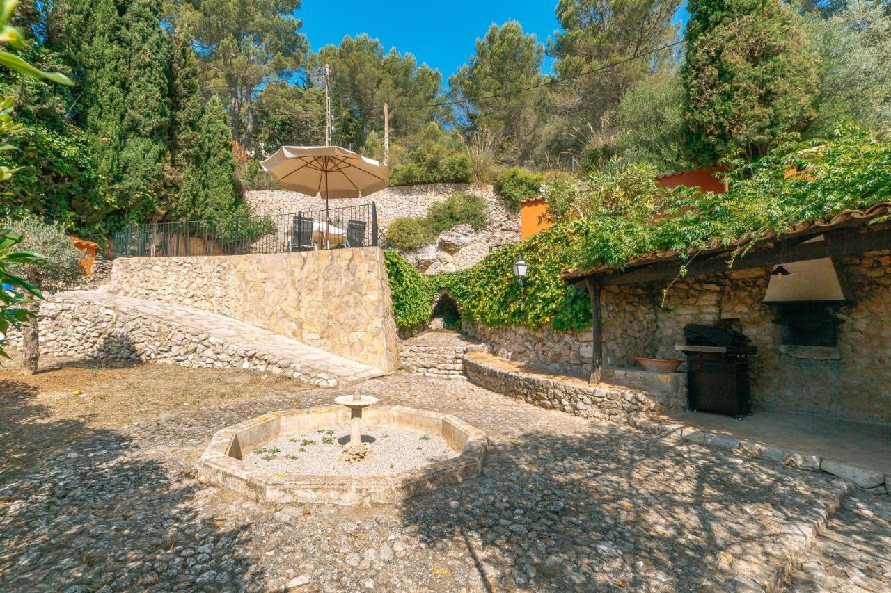 Wunderschöne ruhige Finca mit Pool in Galilea Galilea  Exterior foto