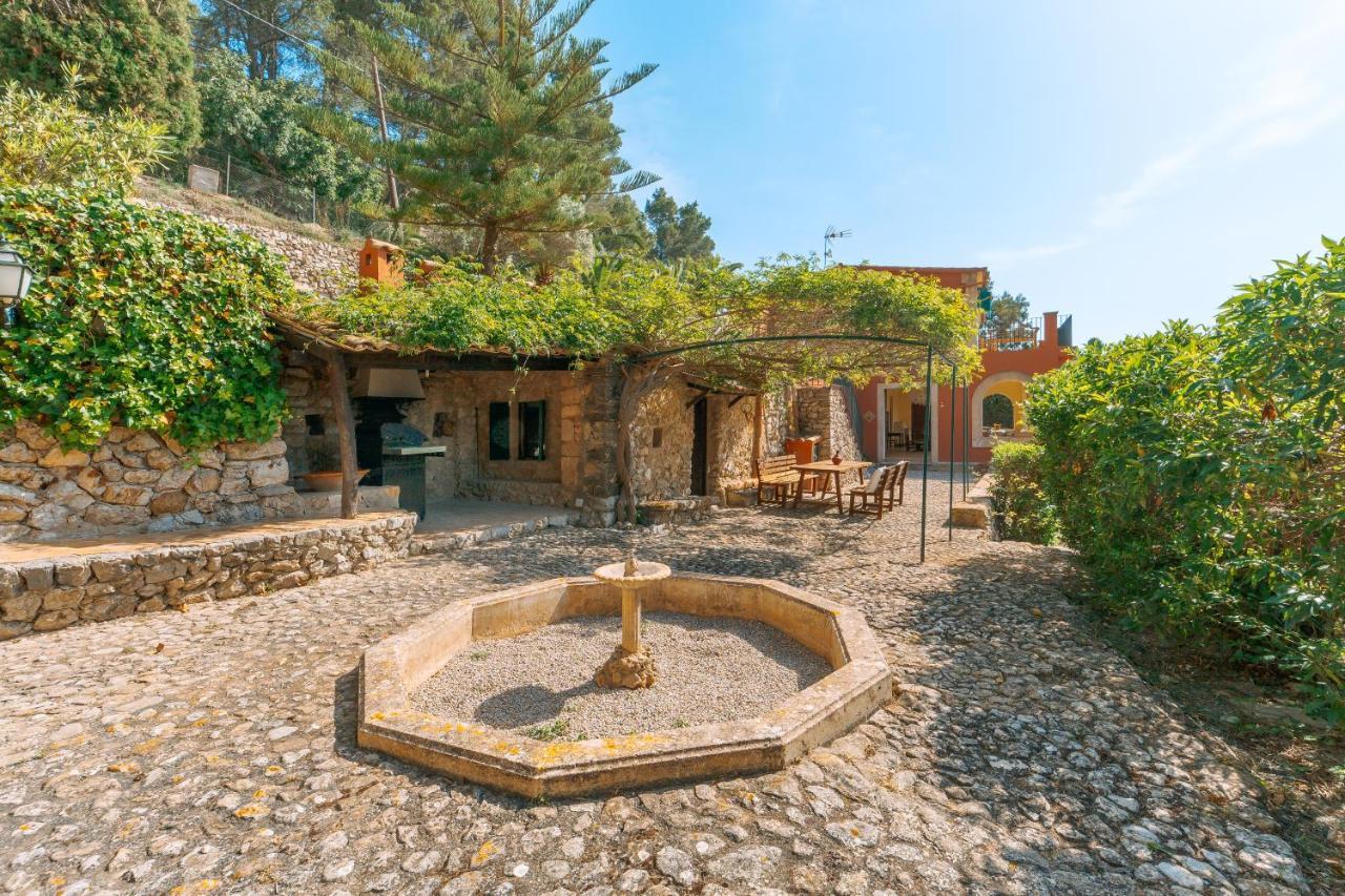 Wunderschöne ruhige Finca mit Pool in Galilea Galilea  Exterior foto