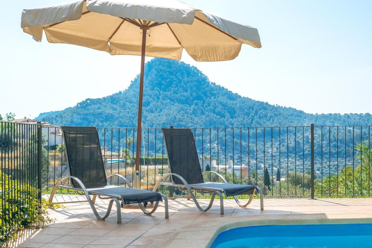 Wunderschöne ruhige Finca mit Pool in Galilea Galilea  Exterior foto